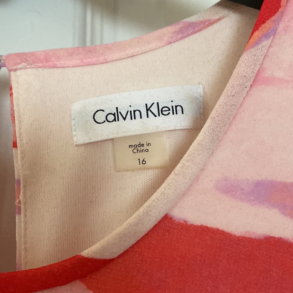 Calvin Klein sleeveless dress size 16 - Picture 2 of 2